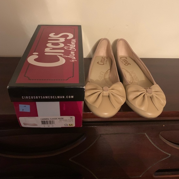 Sam Edelman Circus Carmen Ballet Flats Sz 10 - Picture 1 of 9